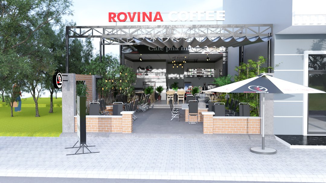 Mô Hình Quán Cà Phê Sân Vườn - Sản Phẩm - Rovina Coffee